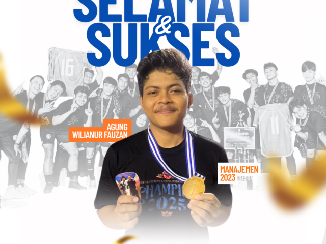 Agung Wilianur Fauzan Raih Juara 1 Bersama Tim Futsal UAD di Kejuaraan Nasional Telkom University 2025