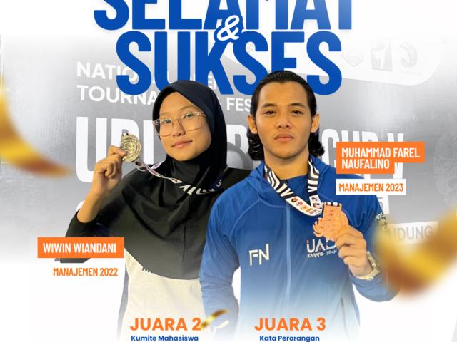 Dua Mahasiswa Prodi Manajemen Raih Prestasi di Kejuaraan National Open Tournament & Festival UPI Karate Cup V 2025